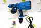 Фарбопульт Makita AH550L 650 Вт електричний краскопульт розпилювач фарби 220 В з вбудованим компресором баком 800 мл продуктивністю 550 мл хв трьома соплами 2 2.5 3 мм регулюванням подачі матеріалу ширини факела в’язкість 60 DIN для фарбування - зображення 9