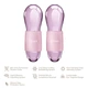 Набір масажерів для очей та обличчя GESKE Cool & Warm Duo Eye Massager 7 в 1 кріосфери з боросилікатного скла для охолодження та нагрівання шкіри зменшення набряків і темних кіл Рожевий - изображение 2