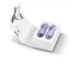 Набір масажерів для очей та обличчя GESKE Cool & Warm Duo Eye Massager 7 в 1 кріосфери з боросилікатного скла для охолодження та нагрівання шкіри зменшення набряків і темних кіл Фіолетовий - изображение 8