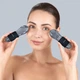 Набір масажерів для очей та обличчя GESKE Cool & Warm Duo Eye Massager 7 в 1 кріосфери з боросилікатного скла для охолодження та нагрівання шкіри зменшення набряків і темних кіл Чорний - изображение 4