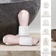 Набір масажерів для очей та обличчя GESKE Cool & Warm Duo Eye Massager 7 в 1 кріосфери з боросилікатного скла для охолодження та нагрівання шкіри зменшення набряків і темних кіл Персиковий - изображение 3