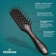Щетка для волос Denman D200 The Skeleton Vent, черная - изображение 5