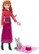 Лялька Анна і вовченя Mattel Disney Frozen Anna Fashion Doll Wolf Cub Figure JFG17 - зображення 2