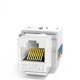 Модуль Ugreen RJ-45 Cat 6 пряме подключения 5 шт. Бежевый (80179) - изображение 1