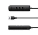 Мережевий адаптер Ugreen 20984 / USB / Ethernet 10/100 Мбіт/с / Black - зображення 1