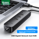Мережевий адаптер Ugreen 20984 / USB / Ethernet 10/100 Мбіт/с / Black - зображення 7