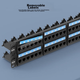 Патч-панель SK-LINK 19" 2U 48 портів Cat 6 UTP у зборі з організатором кабелю (SK-P600M) - зображення 5