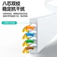 Патч-корд SAMZHE BBP630 Cat 6 плоский 1 Гбіт/с 30 м Білий - зображення 7
