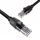 Патч-корд 1.5м, UTP cat 6 RJ-45 flat black Vention (IBJBG) - изображение 3