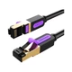 Патч-корд 5м, S/FTP cat 7 RJ-45 black Vention (ICDBJ) - изображение 1