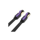 Патч-корд 15м, UTP cat 7 RJ-45 flat black Vention (ICABN) - изображение 3