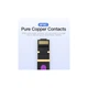 Патч-корд 15м, UTP cat 7 RJ-45 flat black Vention (ICABN) - изображение 4