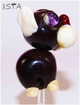 Набор стеклянных бусин 17*17мм 22*17мм отв:2мм №2978 ISTA Lampwork - изображение 1