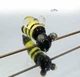 Стеклянная бусина 41*17 мм отв: 2 мм № 7549 ISTA Lampwork - изображение 3