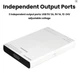 Джерело безперебійногоживлення (ДБЖ) UPS для Роутера 36W 12Vx3A, 9Vx1A, USB, 30000mAh, Комплект, Black - изображение 4