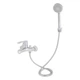 Змішувач для ванни Lidz Anny 006 (з душовим гарнітуром) (k40) LDANN006CRM35121 Chrome - зображення 3