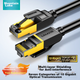 Патч-корд SAMZHE CAT-715H Cat 7 экранированный 15 м Черный - изображение 2