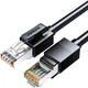 Патч-корд Ugreen 55179 Cat 6 экранированный 5 Гбит/с 20 м Черный - изображение 1