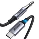Адаптер UGREEN 90262 Type-C — 3.5 мм аудио, 2 м, для iPhone 16 и 17, Xiaomi, Huawei, наушников и колонок - изображение 2
