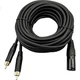 Аудиокабель Yeren YR-YP89 RCA — RCA 2 м - изображение 1