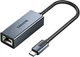 Сетевой адаптер SAMZHE HWK01 / USB Type-C / Gigabit Ethernet / Gold - изображение 1
