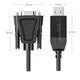 Переходник Dtech IOT5084B USB Type A - RS-232 USB 2.0 15 м Прозрачный - изображение 3