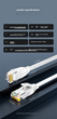 Патч-корд SAMZHE BBP625 Cat 6 1 Гбіт/с мідь 25 м Білий - зображення 6
