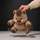 Бегающая игрушка мягкий Кабанчик 45 см running plush плюшевый кабан механический бег с помощью движения лапок runcap45 - изображение 1