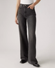 Женские джинсы Levi's Ribcage Wide Leg W25 L32 черные, высокие, широкие - изображение 2