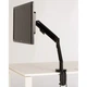 Настольное крепление для монитора Loctek DLB560 Black — газовый поршень, гибкая регулировка, встроенная укладка кабелей - изображение 2