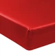 Простынь на резинке по периметру MirSon Satin Light Pro 10-007 Red 90x190+25 см (2200010172065) - изображение 1
