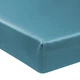 Простирадло на резинці по периметру MirSon Satin Light Pro 10-008 Blue 160x190+25 см (2200010172652) - зображення 1