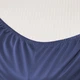 Простирадло на резинці по периметру MirSon Satin Light Pro 10-011 Dark Blue 90x190+25 см (2200010174106) - зображення 2