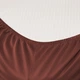 Простирадло на гумці MirSon Satin Light Pro 10-021 Brick red 160х190 + 25 см (2200011025476) - зображення 2