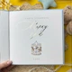 Именная книга пожеланий "Карусель", голубой цвет - изображение 2
