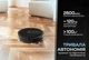 Робот пилосос iHunt Bro Robo Clean V3 , 2700 Па, автономність 120 хв + вологе прибирання, резервуар для води 260 мл, резервуар для сміття 300 мл, Чорний - зображення 9