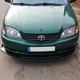 Пластикова губа на бампер Toyota Avensis Тойота Авенсіс молдинг бампера спідниця універсальна чорний. - зображення 10
