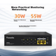 Коммутатор Tenda SG06PC 6 портов, 4 PoE, для видеонаблюдения - изображение 8