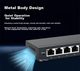 Коммутатор Ruijie RG-ES105GD 5 портов гигабитный неуправляемый - изображение 8