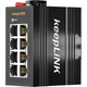 Коммутатор промышленный KeepLINK KP-9000 8-портовый, 100Мбит/с, для DIN-рейки - изображение 1