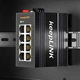 Коммутатор промышленный KeepLINK KP-9000 8-портовый, 100Мбит/с, для DIN-рейки - изображение 7