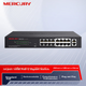 Коммутатор MERCURY PoE 16-портовый 100Мбит/с +2 Gigabit Uplink для видеонаблюдения MCS1318D-P - изображение 13