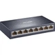 Коммутатор TP-LINK TL-SF1008D 8-портовый 100Мбит/с для видеонаблюдения, металлический - изображение 2