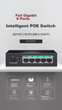 Коммутатор Netcore SG206P 4 порта PoE + SFP - изображение 8