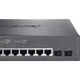 Управляемый коммутатор TP-LINK 8-Port Gigabit + 2 Optical Layer 2, уровень конвергенции сети, корпоративный офисный коммутатор, TL-SG3210 - изображение 4