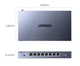 Коммутатор UGREEN 35049, 2.5G, 8 портов + оптический 10G - изображение 13