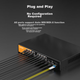 Коммутатор KeepLINK KP-9000 16-портовый гигабитный POE, для видеонаблюдения - изображение 6