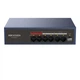 Коммутатор HIKVISION 6 портов PoE 100Мбит/с, металлический, неуправляемый, HK-SF006 - изображение 1