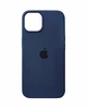 Чохол для iPhone 12/12 Pro силіконовий Soft-touch Silicone Case Full Size (AA) Deep Navy - зображення 3