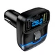 FM-трансмітер HOCO DFM02 Pino car with Bluetooth PD45W QC3.0 Black - зображення 4